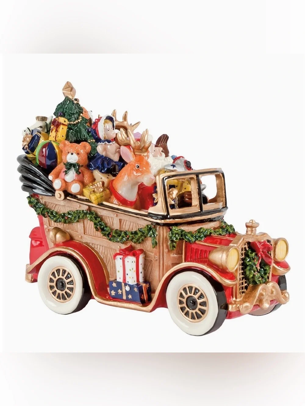 Fitz and Floyd Santa's Classic Car Musical plays “We Wish You a Merry Christmas